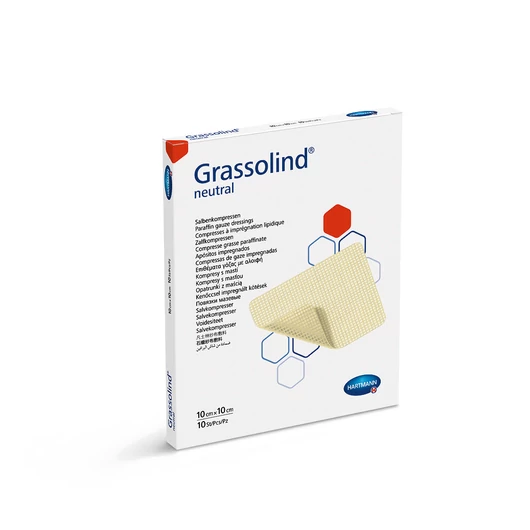 Grassolind® kenőcsös sebfedő (10x10 cm; 10 db)