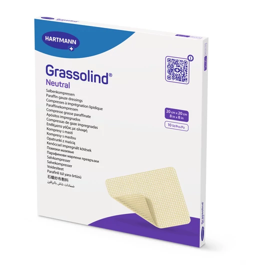 Grassolind® kenőcsös sebfedő (20x20 cm; 10 db)