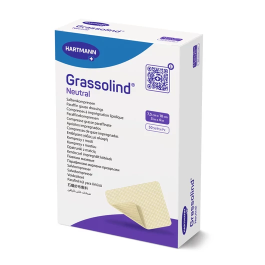 Grassolind® kenőcsös sebfedő (7,5x10 cm; 50 db)
