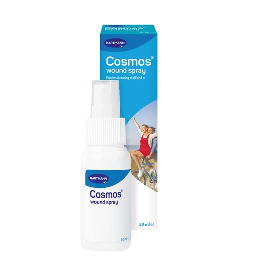 Cosmos® wound sebtisztító és ápoló spray (50 ml; 1 flakon/doboz)