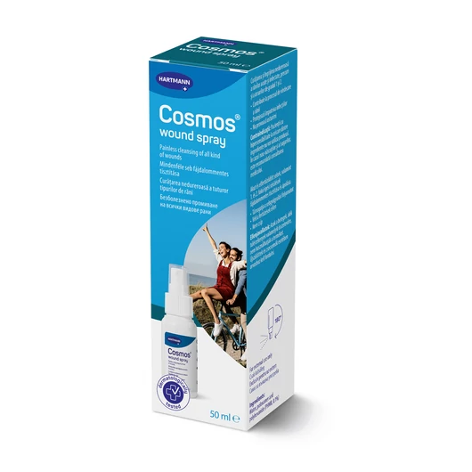 Cosmos® wound sebtisztító és ápoló spray (50 ml; 1 flakon/doboz)