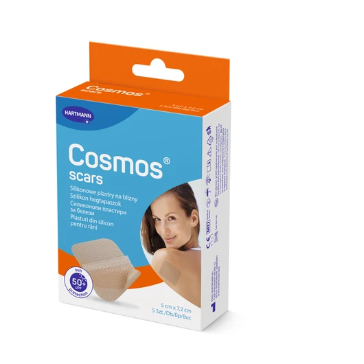 Cosmos® hegkezelő tapasz (7,2x5 cm; 5 db)