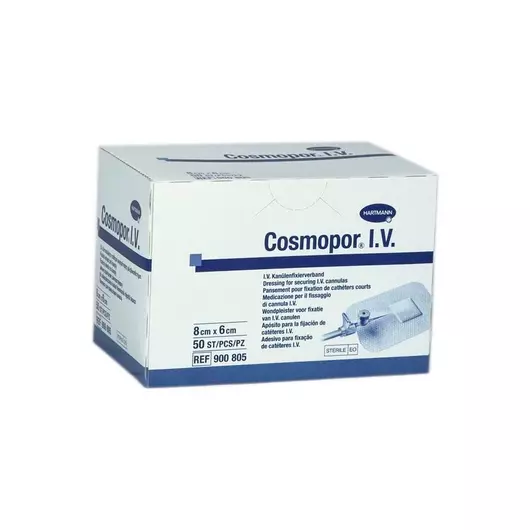Cosmopor® I.V. kanülrögzítő (6x8 cm; 50 db)