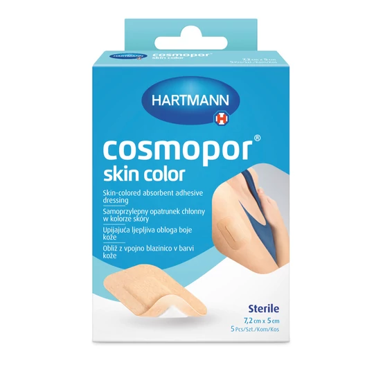 Cosmopor® skin color sebtapasz (7,2x5 cm; 5 db)