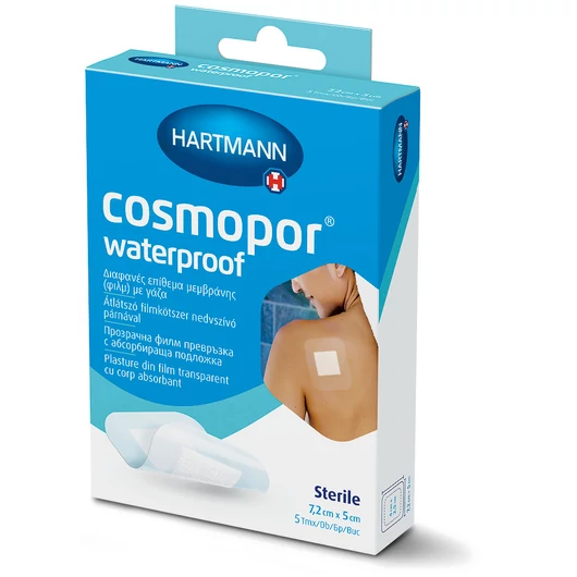 Cosmopor® waterproof sebtapasz (7,2x5cm; 5 db)