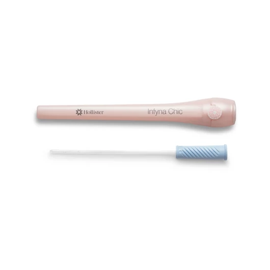 Hollister Infyna Chic 7008 Hidrofil ideiglenes katéter tárolótokban, Ch08, 2,6mm, 14cm, Nelaton (30db/doboz)
