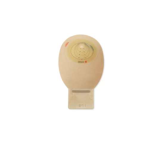 Dansac NovaLife 1 Midi Open 9230-10 üríthető, egyrészes testszínű sztómazsák, ablakos (10-55x70 mm, 420 ml, testszínű, ablakos, 1 db)