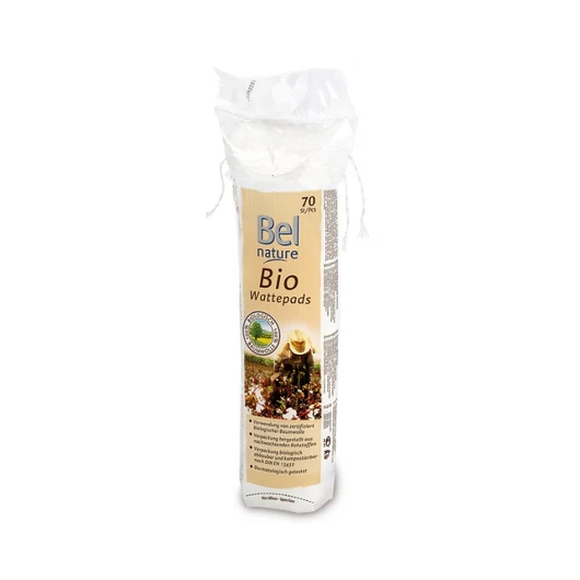 Bel nature kerek kozmetikai vatta (70 db)