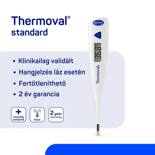 Thermoval® standard digitális lázmérő (1 db)