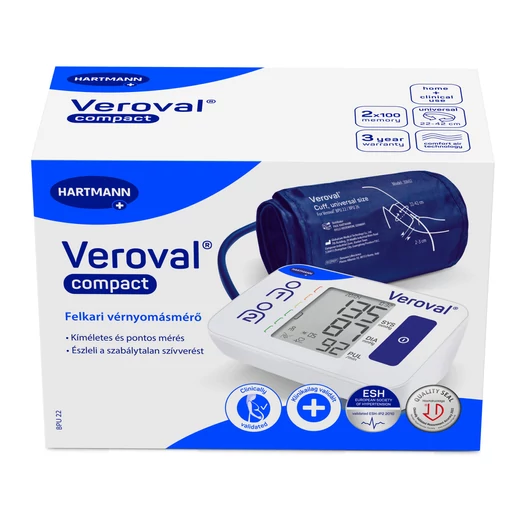 Veroval® compact felkari vérnyomásmérő (1 db)