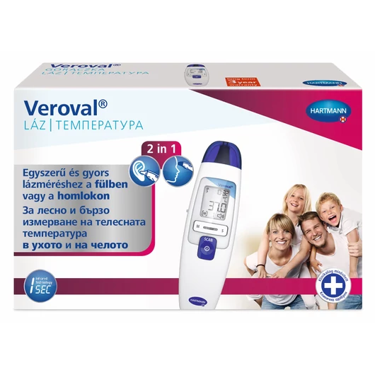 Veroval® 2in1 fül- és homlok lázmérő