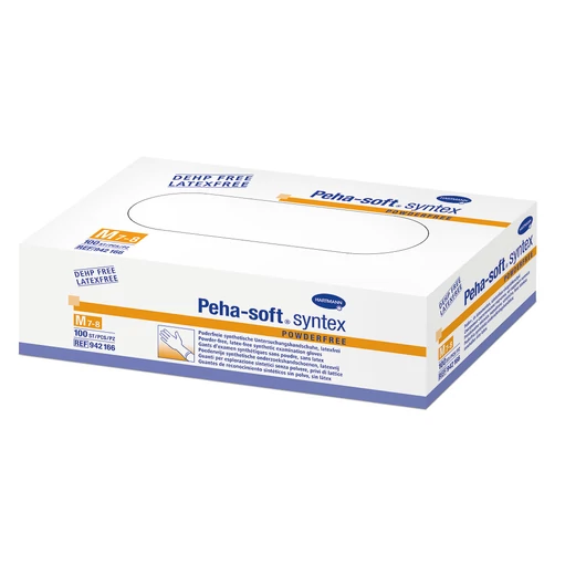Peha-soft® syntex púdermentes vizsgálókesztyű