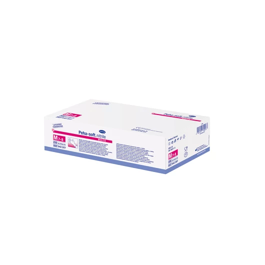 Peha-soft® nitrile white vizsgálókesztyű