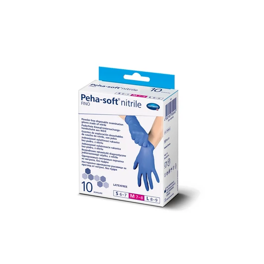 Peha-soft® nitrile fino vizsgálókesztyű
