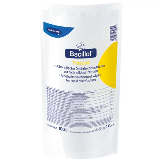 Bacillol® Tissues felületfertőtlenítő törlőkendő