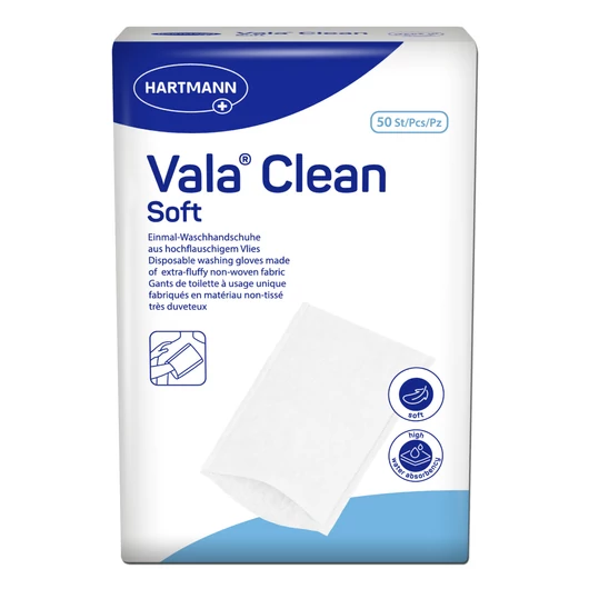 Vala®Clean soft mosdatókesztyű