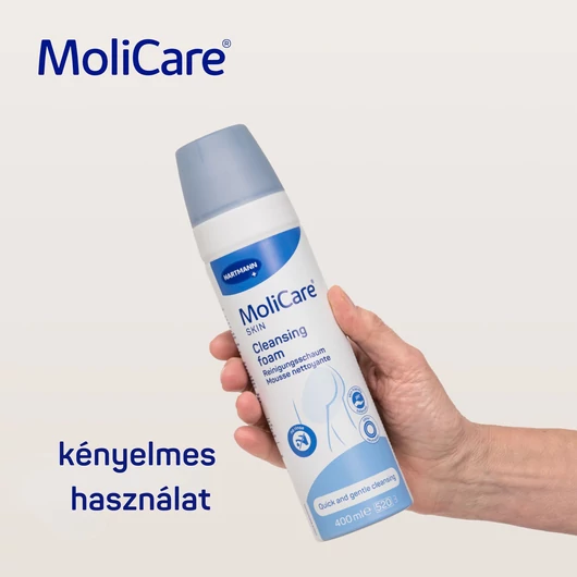 MoliCare® SKIN bőrtisztító hab (400ml; 1 db)