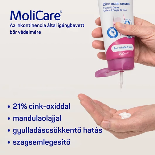 MoliCare® SKIN Cink-oxid krém (200ml; 1 db)