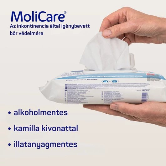 MoliCare® SKIN nedves törlőkendő (50 db)
