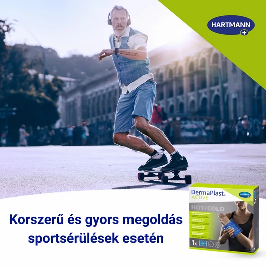 DermaPlast® ACTIVE HOT/COLD hideg/meleg gélpárna (13x14 cm; 1 db)