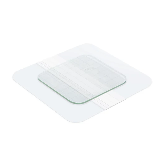 HydroTac® Transparent Comfort hidrogél kötszer öntapadó szegéllyel (12,5x12,5cm; 10 db)