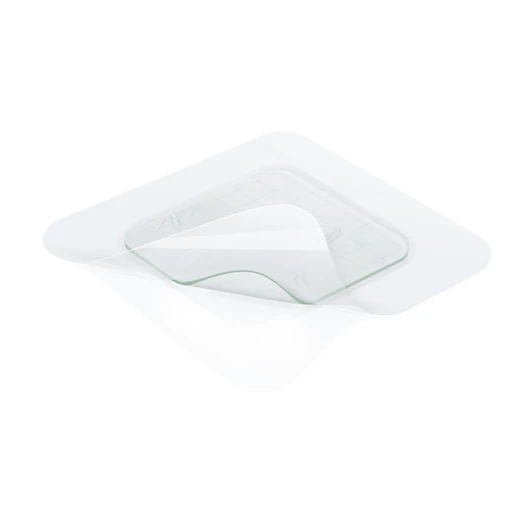 HydroTac® Transparent Comfort hidrogél kötszer öntapadó szegéllyel (12,5x12,5cm; 10 db)