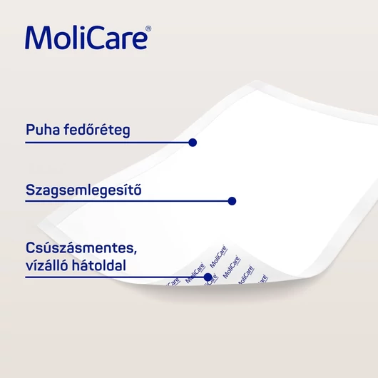 MoliCare® Bed Mat 9 csepp cellulóz alátét SAP nedvszívóval (60x90 cm; 30 db)