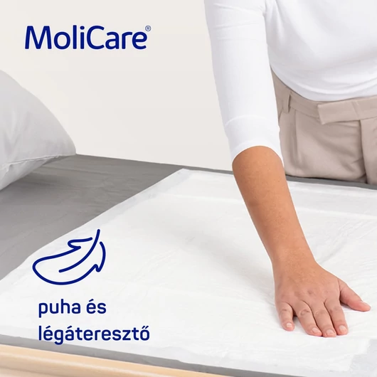MoliCare® Bed Mat 9 csepp cellulóz alátét SAP nedvszívóval (60x90 cm; 30 db)