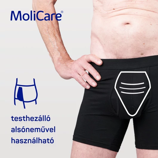 MoliCare® Premium MEN Pad férfi betét (2 csepp; 14 db)