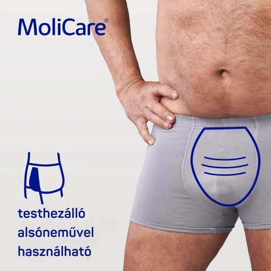 MoliCare® Premium MEN Pad férfi betét (5 csepp; 14 db)