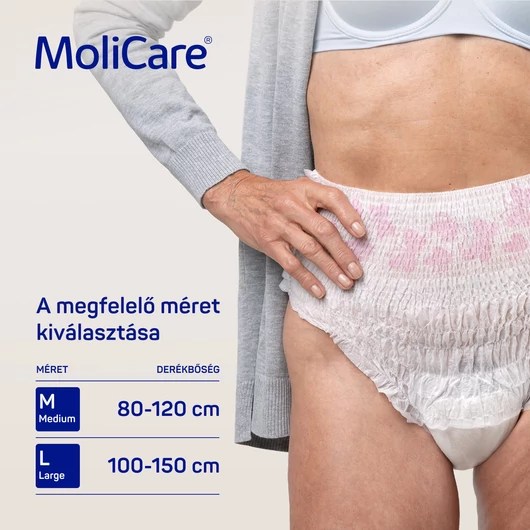MoliCare® Premium lady pants 7 csepp inkontinencia alsónemű (M; 8 db)