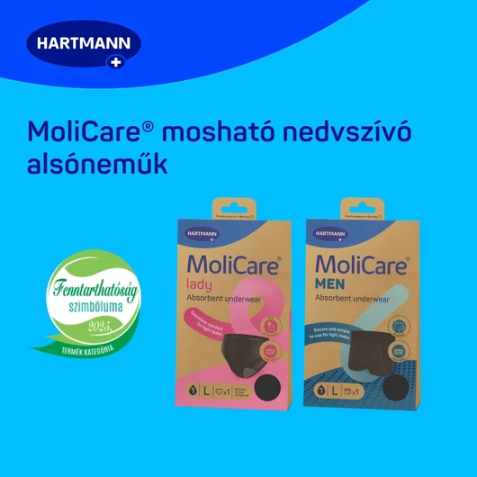 MoliCare® MEN mosható férfi nedvszívó alsónemű (M; 1 db)