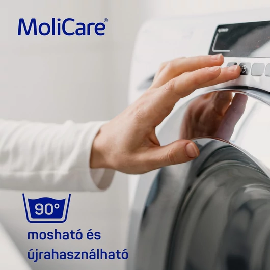 MoliCare® Premium Bed Mat Textil alátét szárnyas 7 csepp (75x85 cm, szárnyakkal; 1 db)