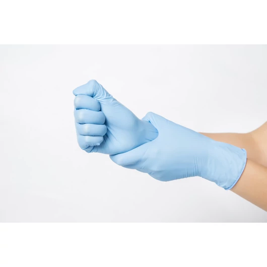 Peha-soft® Nitrile Blue vizsgálókesztyű (XS; 150db)