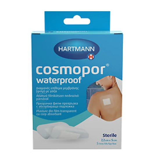 Cosmopor® waterproof sebtapasz (7,2x5cm; 5 db)