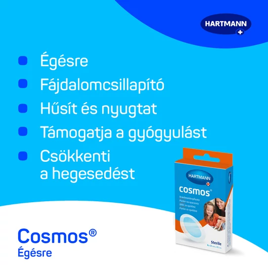 Cosmos® sebtapasz égésre (8db)