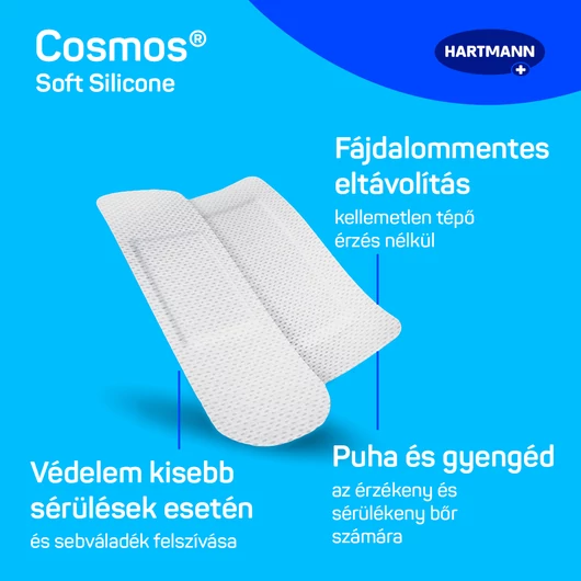 Cosmos® soft silicone sebtapasz (8 db)