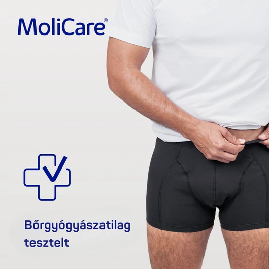 MoliCare® MEN mosható férfi nedvszívó alsónemű (M; 1 db)
