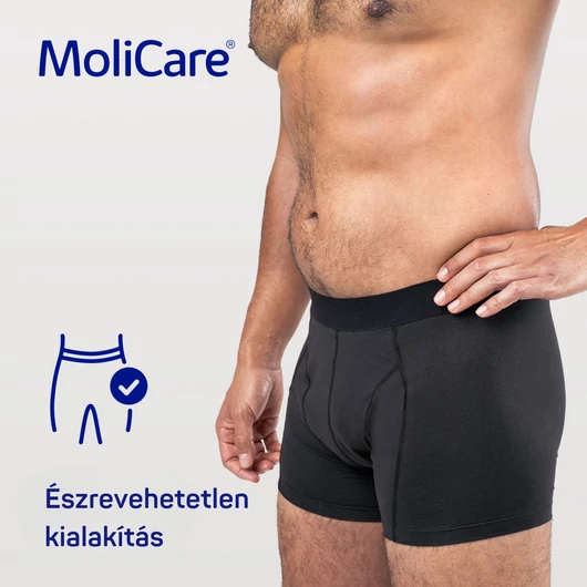 MoliCare® MEN mosható férfi nedvszívó alsónemű (M; 1 db)