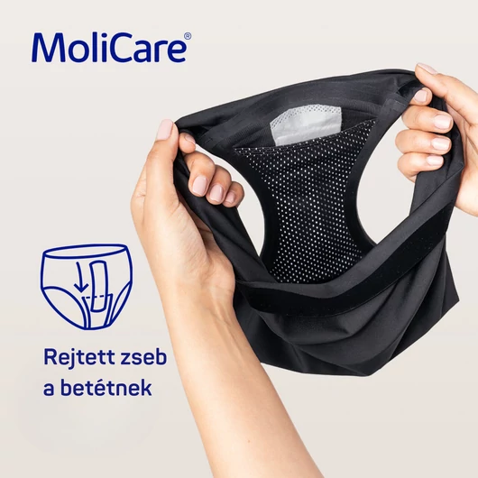 MoliCare® lady mosható női nedvszívó alsónemű 5 db betéttel (M; 1 db)