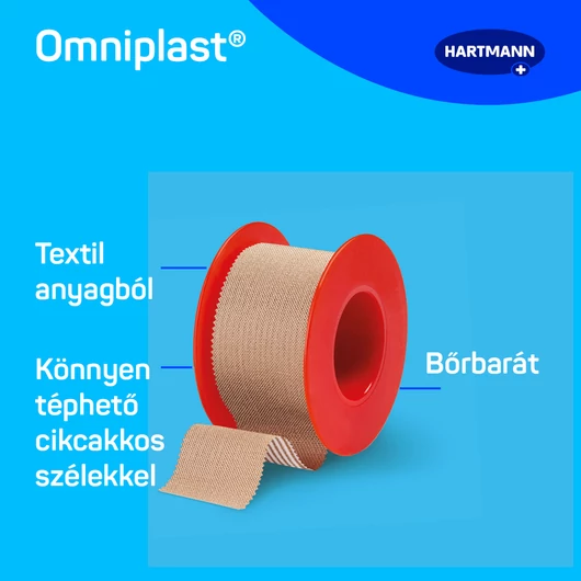 Omniplast® ragtapasz (2,5cmx5m; 1 db)