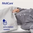 MoliCare® Bed Mat 9 csepp cellulóz alátét SAP nedvszívóval (60x90 cm; 30 db)