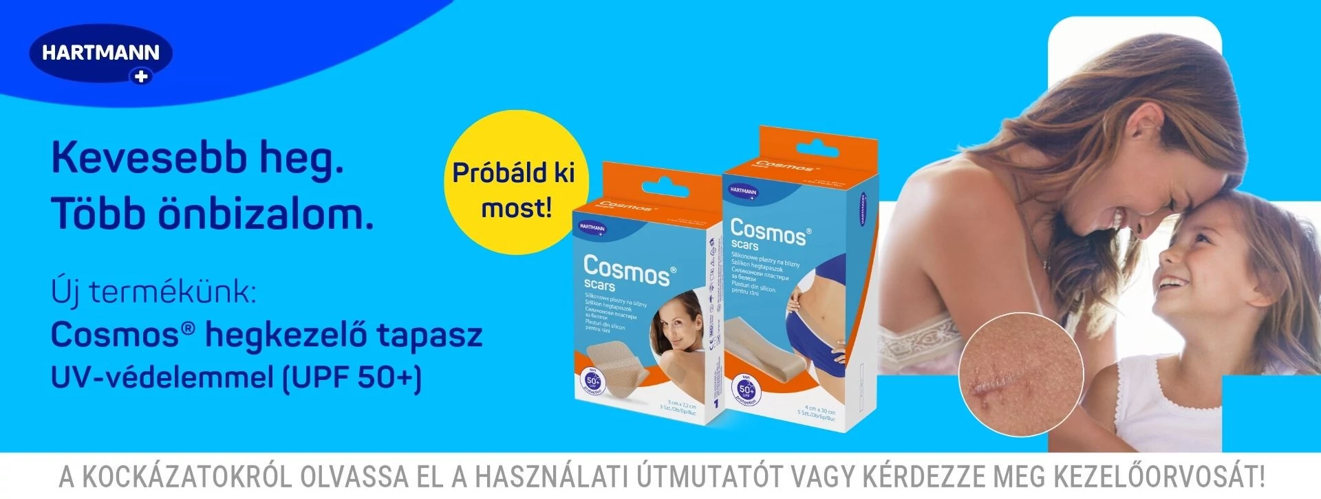Cosmos hegkezelő tapasz