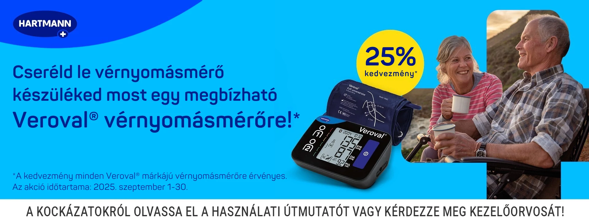 Vérnyomásmérők -25%